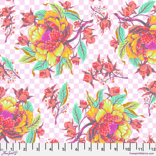 Lunar Peony for Your Thoughts // Untamed by Tula Pink (1/4 yard) - Emmaline Bags Inc.