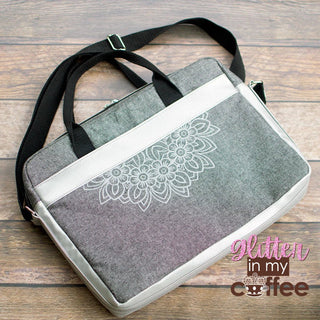 Lupin Messenger Bag by Blue Calla (Printed Paper Pattern) - Emmaline Bags Inc.