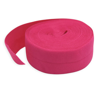 Magenta | Zipper Valley Fold Over Elastic | 1" (25 mm) (4 Yards) - Emmaline Bags Inc.-Sewing Supplies & Notions