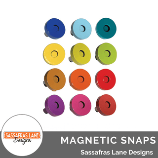 Magnetic Snaps by Sassafras Lane Designs - Emmaline Bags Inc.