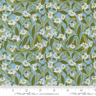 Make It Pretty in Sky // Wonderland Wonder by Gingiber (1/4 yard) - Emmaline Bags Inc.