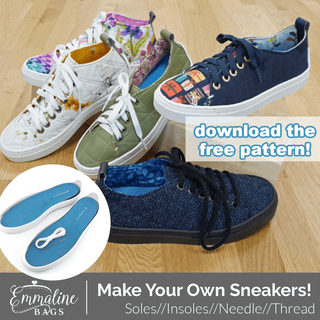 Make Your Own Sneakers! - Emmaline Bags Inc.