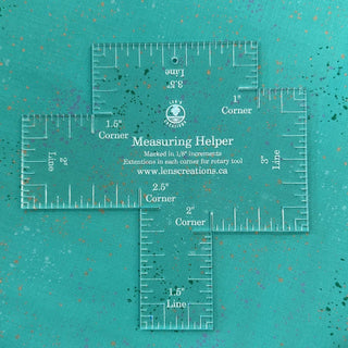 Measuring Helper - Corner Ruler - Emmaline Bags Inc.