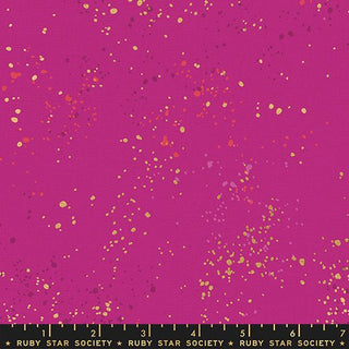 Metallic Berry (Canvas) | Speckled Canvas by Ruby Star Society (1/4 Yard) - Emmaline Bags Inc. - Fabric