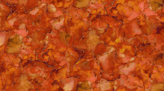 Metallic \\ Pumpkin // Midas for Northcott (1/4 yard) - Emmaline Bags Inc.