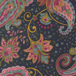 Midnight Posh Paisleys | Chelsea Garden by Moda (1/4 Yard) - Emmaline Bags Inc. - Fabric