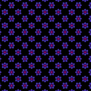 Midnight Stamped // Allegory by Anna Maria Parry (1/4 yard) - Emmaline Bags Inc. - Fabric