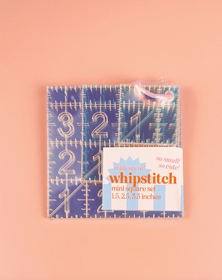 Mini Squares Set | Iridescent Acrylic Rulers (Set of 3) - Emmaline Bags Inc. - Sewing Supplies & Notions