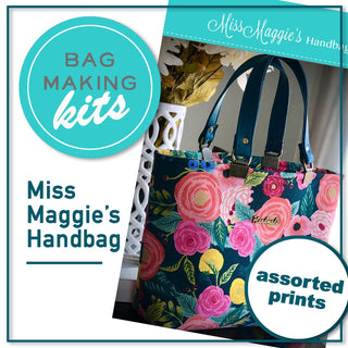 Miss Maggie's Handbag Kit - Assorted Prints - Emmaline Bags Inc.