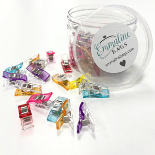 Mixed Sewing Clips for Sewing | 50 Pieces/Container - Emmaline Bags Inc. - Sewing Supplies & Notions