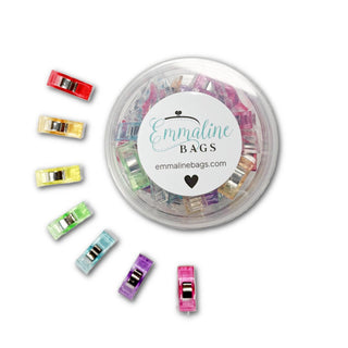 Mixed Sewing Clips for Sewing | 50 Pieces/Container - Emmaline Bags Inc. - Sewing Supplies & Notions