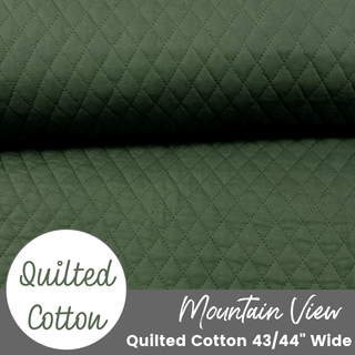 Mountain View | Quilted Cotton (by the ½ yard) - Emmaline Bags Inc.-Fabric