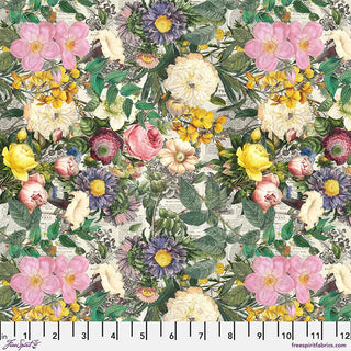Multi Floristry // Tim Holtz Eclectic Elements - Palette - (1/4 yard) - Emmaline Bags Inc. - Fabric