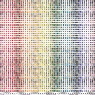 Multi Stamps // Tim Holtz Eclectic Elements - Palette - (1/4 yard) - Emmaline Bags Inc. - Fabric