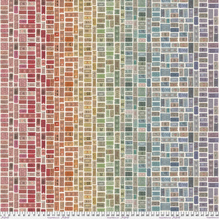 Multi Tickets // Tim Holtz Eclectic Elements - Palette - (1/4 yard) - Emmaline Bags Inc. - Fabric