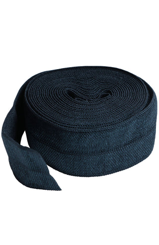 Navy | Fold Over Elastic | ¾" (20 mm) (2 Yard Package) - Emmaline Bags Inc.-Sewing Supplies & Notions