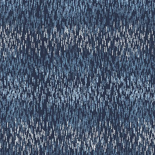 NAVY Linear Storm Kurai // Inkperfect for Art Gallery Fabrics - (1/4 yard) - Emmaline Bags Inc.