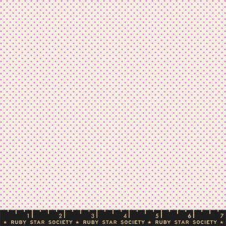 Neon Pink Mini Dots | Mystic Fable by Ruby Star Society (¼ Yard) - Emmaline Bags Inc. - Fabric