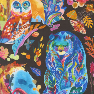 Night Sky Animals | Northern Brights for Moda (¼ Yard) - Emmaline Bags Inc. - Fabric