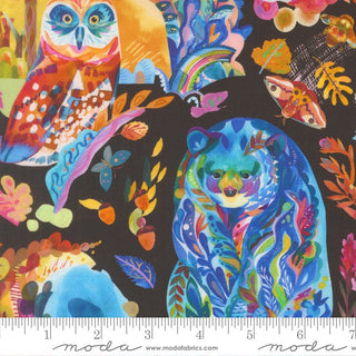 Night Sky Animals | Northern Brights for Moda (¼ Yard) - Emmaline Bags Inc. - Fabric