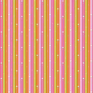 Orange Zippers | Bits and Bobs by Sarah Hearts (¼ Yard) - Emmaline Bags Inc.-Fabric