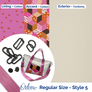Oxbow Tote - Regular - Complete Bag Making Kit - Emmaline Bags Inc.-Bag Kit