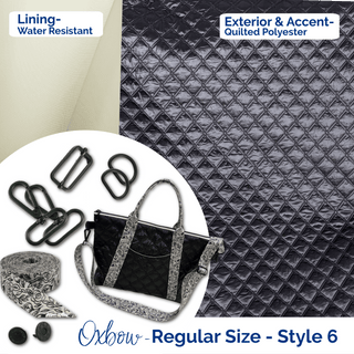 Oxbow Tote - Regular - Complete Bag Making Kit - Emmaline Bags Inc.-Bag Kit