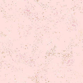 Pale Pink (Metallic) | Speckled by Ruby Star Society (1/4 Yard) - Emmaline Bags Inc. - Fabric
