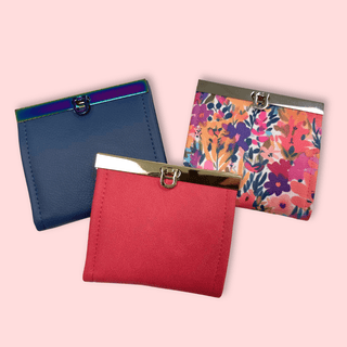 Paper Booklet Pattern | The Juniper Clasp Wallet - Emmaline Bags Inc. - Sewing Patterns