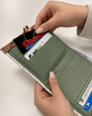 Paper Booklet Pattern | The Juniper Clasp Wallet - Emmaline Bags Inc. - Sewing Patterns