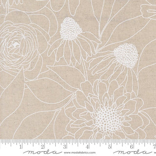 Paper Mochi Linen // Botany by Alli K Design (1/4 yard) - Emmaline Bags Inc.