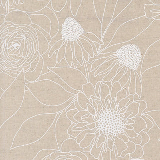 Paper Mochi Linen // Botany by Alli K Design (1/4 yard) - Emmaline Bags Inc.