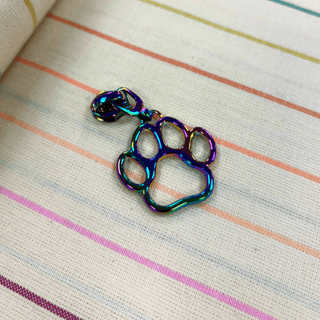 Paw | Zipper Sliders with Pulls | Size 5 (5 Pack) - Emmaline Bags Inc. - Bag Zippers