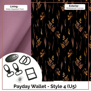 Payday Wallet/Purse - A COMPLETE KIT, Including Pattern, Foam & Fabric!! - Emmaline Bags Inc.