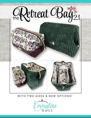 PDF - The Retreat Bag - A Free Pattern - Emmaline Bags Inc. - Sewing Patterns