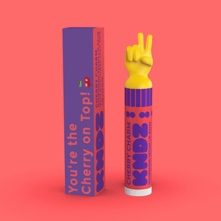 Peace Cherry Charm Vegan Lip Balm | KNDZ - Emmaline Bags Inc.-Sewing Supplies & Notions