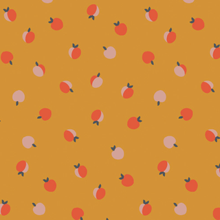 Peach Cobbler | Cinnamon Toast by Dana Willard (¼ Yard) - Emmaline Bags Inc.-Fabric