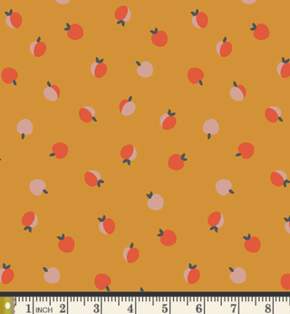 Peach Cobbler | Cinnamon Toast by Dana Willard (¼ Yard) - Emmaline Bags Inc.-Fabric