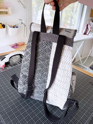 Pembina Backpack by The Blanket Statement (Printed Paper Pattern) - Emmaline Bags Inc.-Sewing Patterns