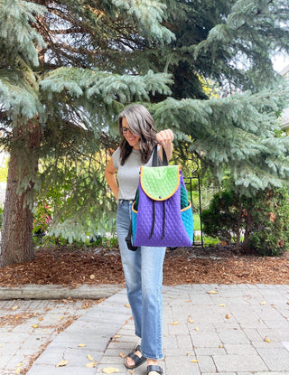 Pembina Backpack by The Blanket Statement (Printed Paper Pattern) - Emmaline Bags Inc.-Sewing Patterns