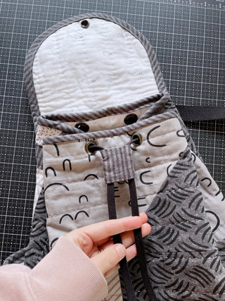 Pembina Backpack by The Blanket Statement (Printed Paper Pattern) - Emmaline Bags Inc.-Sewing Patterns