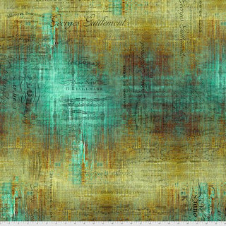 Piano Sorte - Patina • Tim Holtz Abandoned (1/4 yard) - Emmaline Bags Inc.