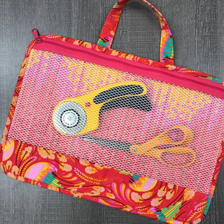 Piecekeeper Project Bag - COMPLETE KIT, Including Pattern, foam & Fabric!! - Emmaline Bags Inc.