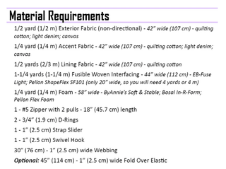 Piero Sling Pack by UhOh Creations (Printed Paper Pattern) - Emmaline Bags Inc. - Sewing Patterns