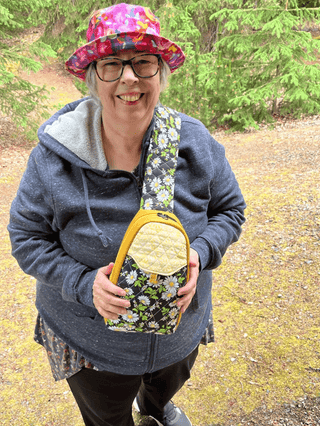 Piero Sling Pack by UhOh Creations (Printed Paper Pattern) - Emmaline Bags Inc. - Sewing Patterns