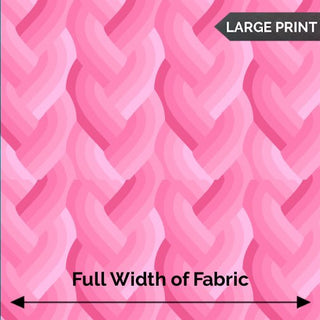 Pink Ombre Braid | Echo by Moda (1/4 Yard) - Emmaline Bags Inc. - Fabric