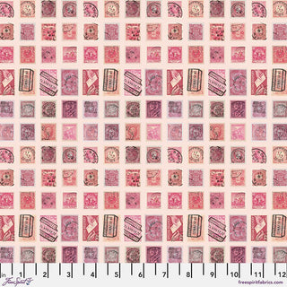 Pink Stamps // Tim Holtz Eclectic Elements - Palette - (1/4 yard) - Emmaline Bags Inc.