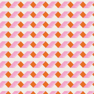 Pink Tape | Bits and Bobs by Sarah Hearts (¼ Yard) - Emmaline Bags Inc.-Fabric