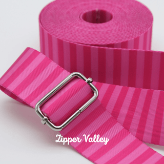 Pinkie Promise | Zipper Valley Printed Webbing (6 Yards) | 1 ½" Wide (38 mm) - Emmaline Bags Inc. - Straps & Handles