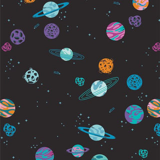 Planetary Parade // Rocket Science for Art Gallery Fabrics - (1/4 yard) - Emmaline Bags Inc. - Fabric